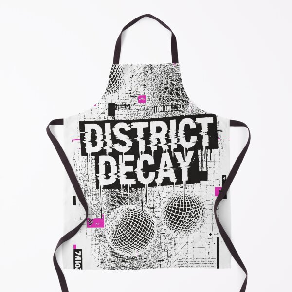 Item preview, District Decay Glitch Art designed and sold by Raw-Ink.