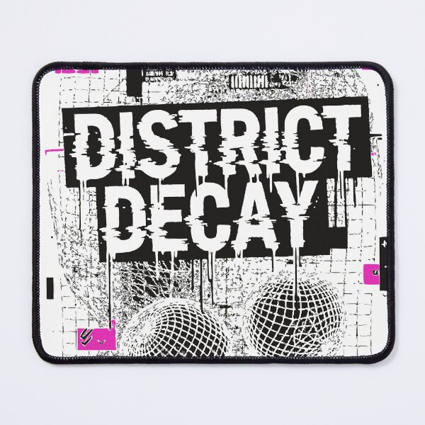 Item preview, District Decay Glitch Art designed and sold by Raw-Ink.