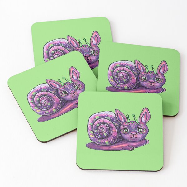 Item preview, Sassy Bunny Snail Alien designed and sold by Ruby Tiger Creations.