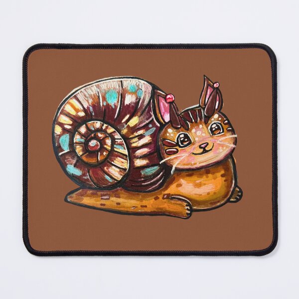 Item preview, Cutie Cat Snail designed and sold by Ruby Tiger Creations.
