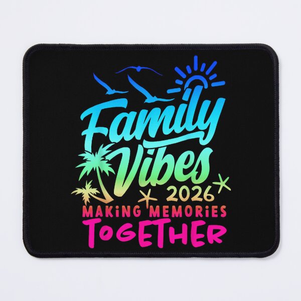 Item preview, Family Vibes 2026 - Beach Vacation Memories designed and sold by Creative Spark.