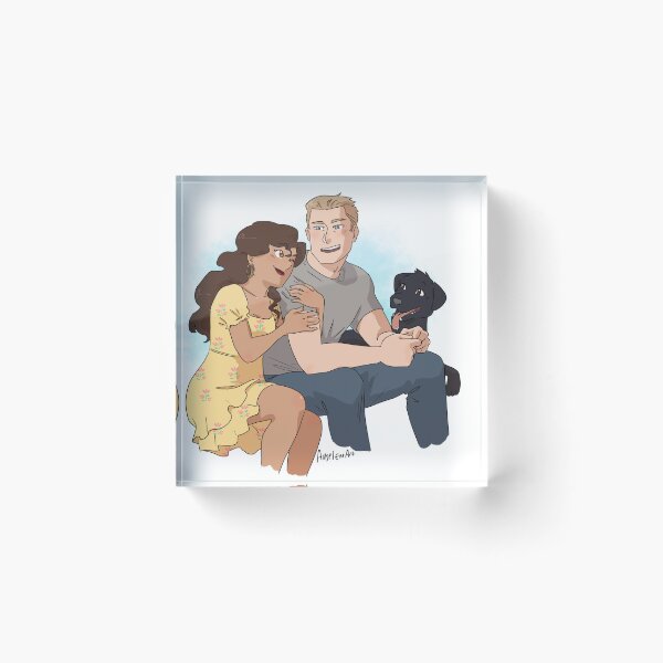 Item preview, Skid and Hannah - BlackFox designed and sold by AngelEneArt.