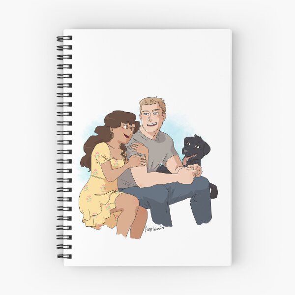 Item preview, Skid and Hannah - BlackFox designed and sold by AngelEneArt.