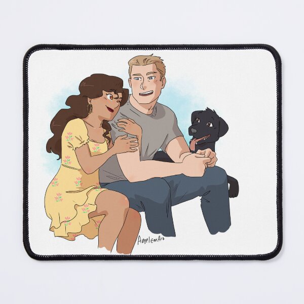 Item preview, Skid and Hannah - BlackFox designed and sold by AngelEneArt.