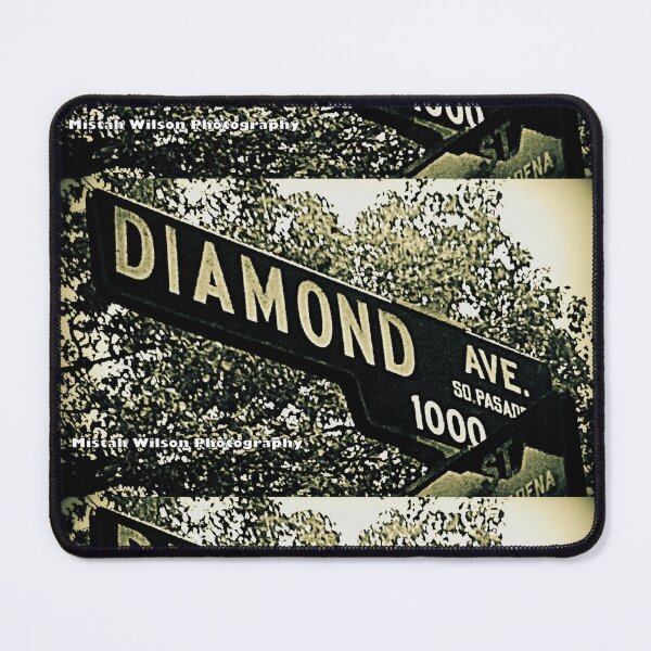 Item preview, Diamond Avenue, South Pasadena, California by Mistah Wilson designed and sold by The Street Sign Store.