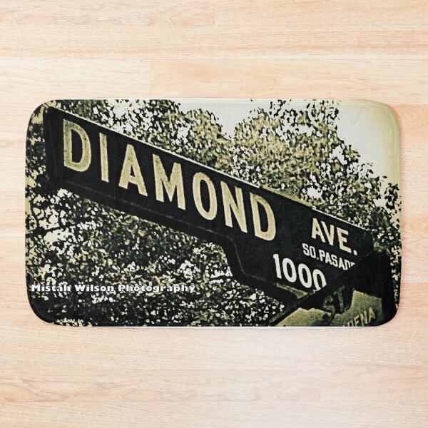 Item preview, Diamond Avenue, South Pasadena, California by Mistah Wilson designed and sold by The Street Sign Store.
