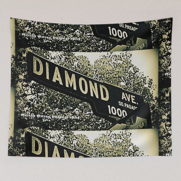 Item preview, Diamond Avenue, South Pasadena, California by Mistah Wilson designed and sold by The Street Sign Store.