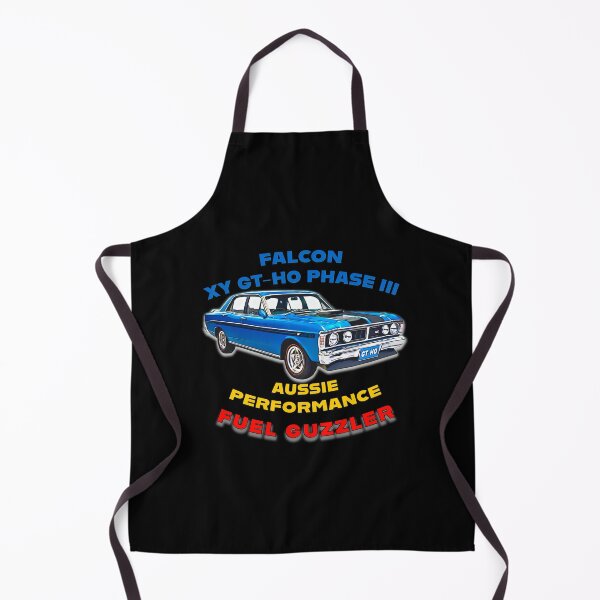 Item preview, Ford Falcon XY GT HO Phase III Blue Aussie Muscle Car Illustration Classic Australian Performance Fuel Guzzler designed and sold by Michael van der Hoorn.