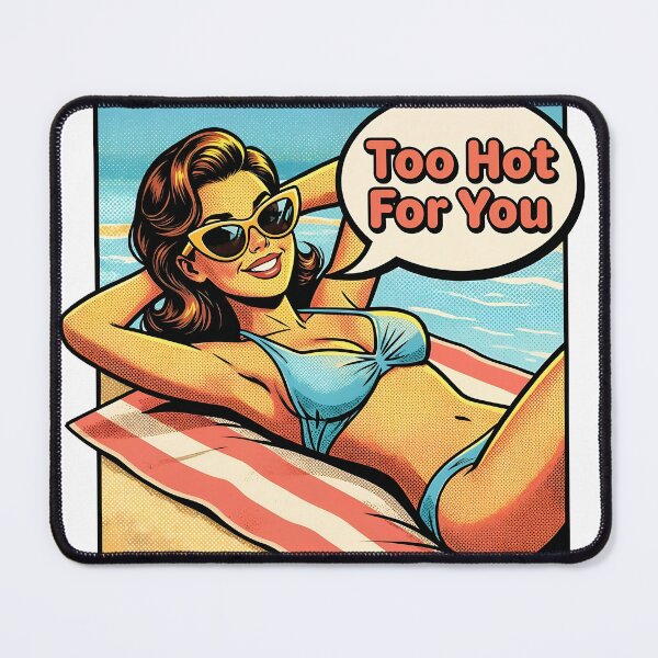 Item preview, A cartoon woman in a blue bikini lying on a beach towel on transparent background designed and sold by Creative88Art.