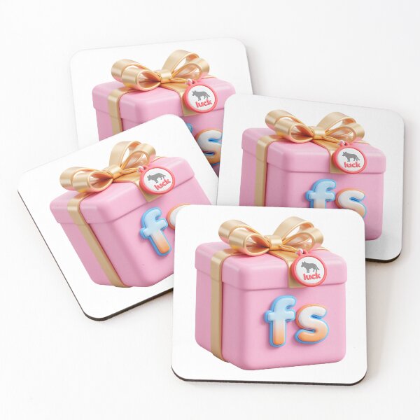 Item preview, A pink gift box with a gold ribbon and a charm on transparent background designed and sold by Creative88Art.