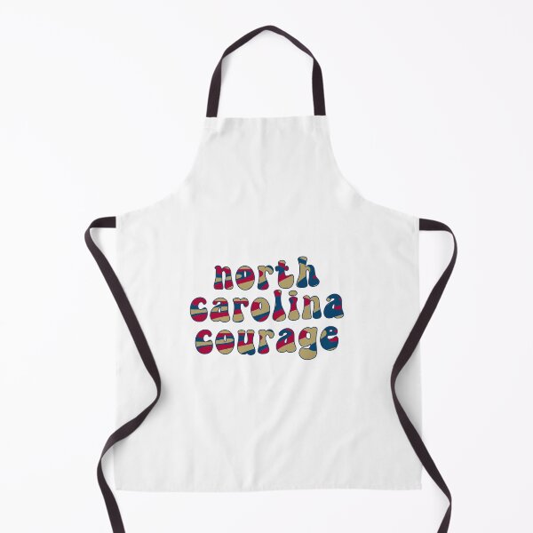 Item preview, North Carolina Courage NWSL Groovy Retro Font designed and sold by coffeepolicy.