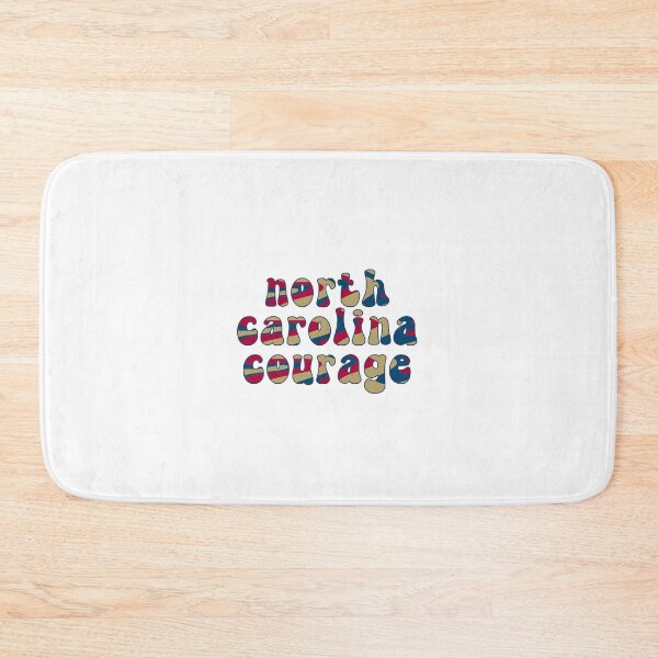 Item preview, North Carolina Courage NWSL Groovy Retro Font designed and sold by coffeepolicy.