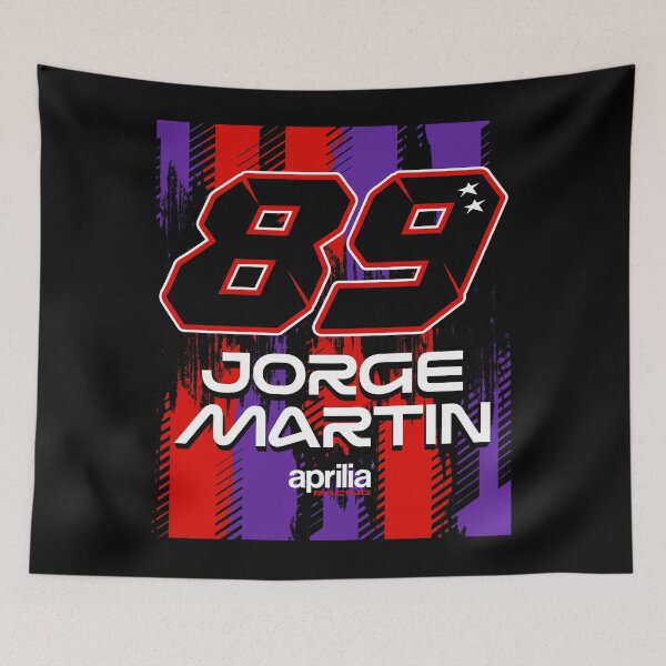 Item preview, Jorge Martin 89 Martinator MotoGP Aprilia Racing Spain (Spanish Rider) designed and sold by Stotee.