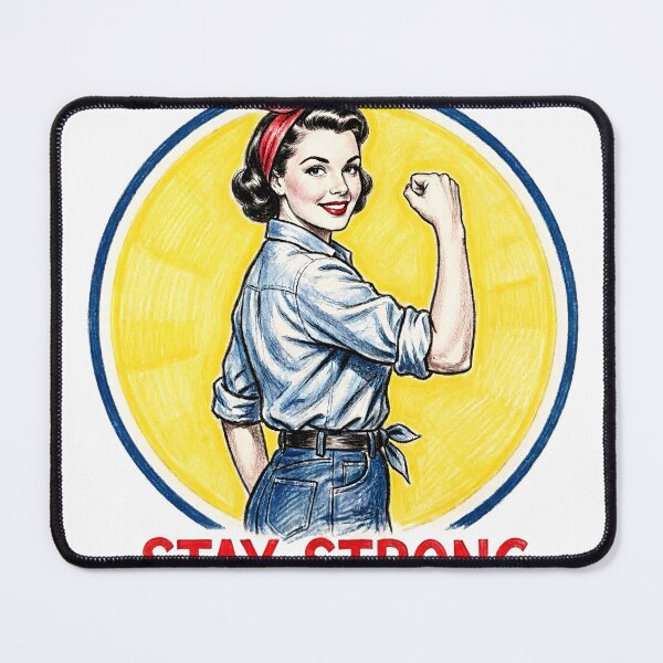 Item preview, A strong woman flexing her arm on transparent background designed and sold by Creative88Art.