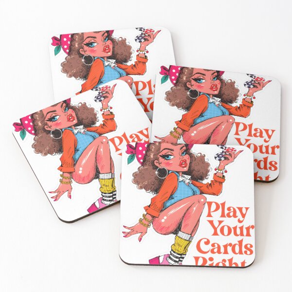 Item preview, A cartoon woman holding poker chips on transparent background designed and sold by Creative88Art.