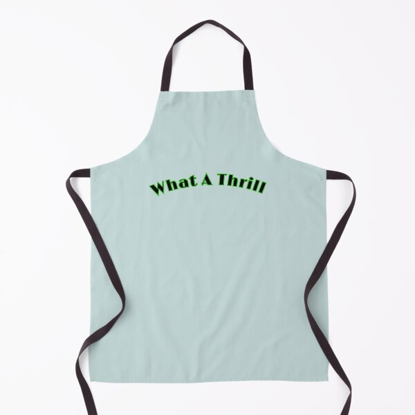 Item preview, What A Thrill Stickers Prints Posters Wall Art Magnet Home Coffee Cup Decoration TShirt Stationary Notebook Magnet Hat Kitchen Work School Office Redbubble Shop designed and sold by Saritas Boutique Shop.