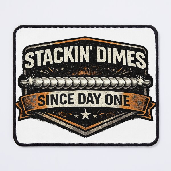 Item preview, Stackin’ Dimes Since Day One designed and sold by Howard Crafts and Wares.