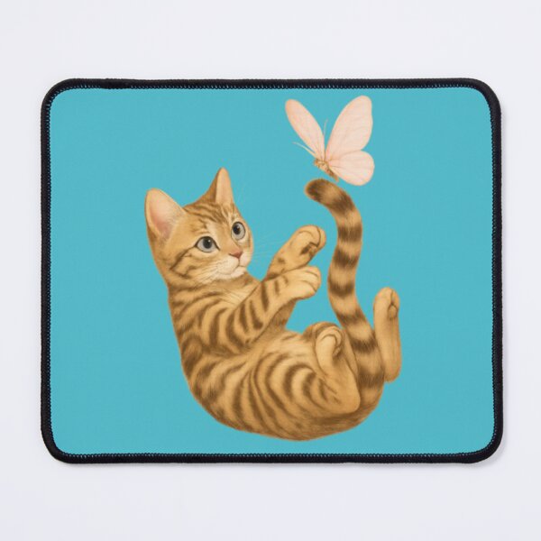 Item preview, The Cat and the Butterfly designed and sold by PurrfectWhisper.