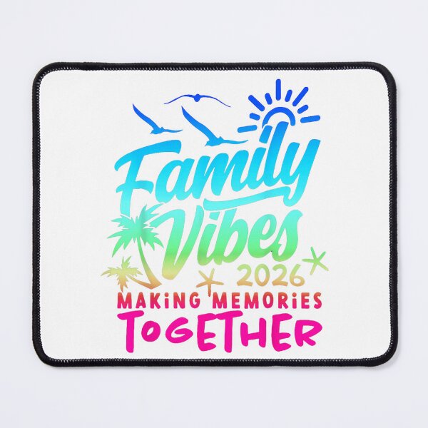 Item preview, Family Vibes 2026 - Beach Vacation Memories designed and sold by Creative Spark.