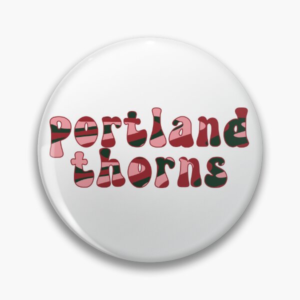 Item preview, Portland Thorns NWSL Groovy Retro Font designed and sold by coffeepolicy.