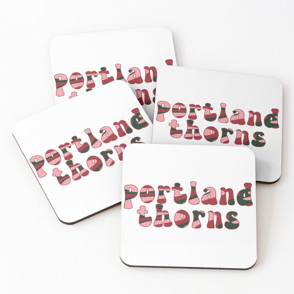 Item preview, Portland Thorns NWSL Groovy Retro Font designed and sold by coffeepolicy.