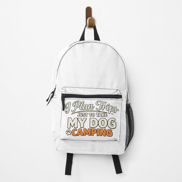 Item preview, I Plan Trips Just To Take My Dog Camping designed and sold by KBTshirts.