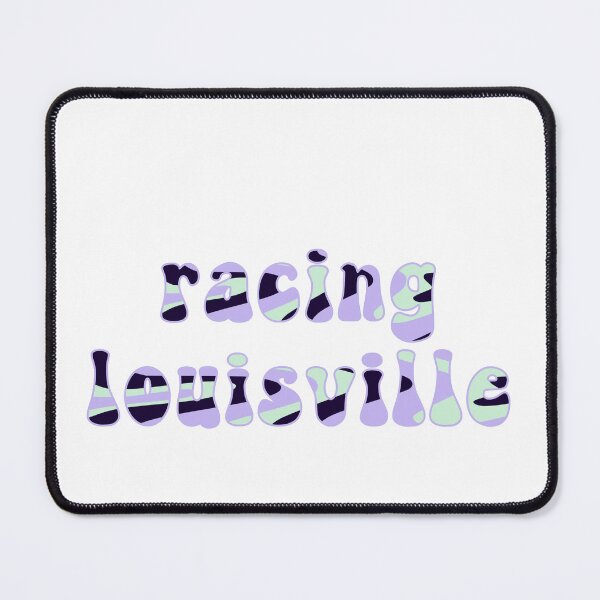 Item preview, Racing Louisville NWSL Groovy Retro Font designed and sold by coffeepolicy.