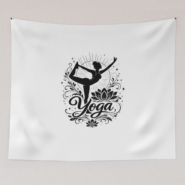 Item preview, Yoga Dancer Pose designed and sold by FernwehTrail.