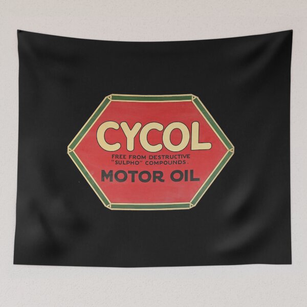 Item preview, Vintage Cycol Motor Oil designed and sold by QuayTradingCo.