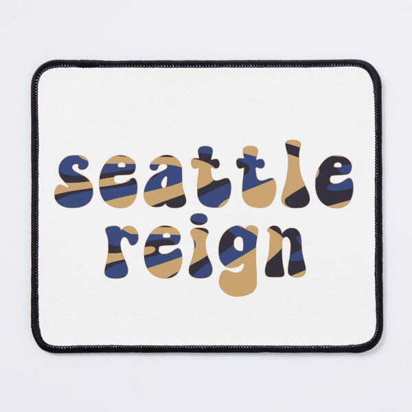 Item preview, Seattle Reign NWSL Groovy Retro Font designed and sold by coffeepolicy.