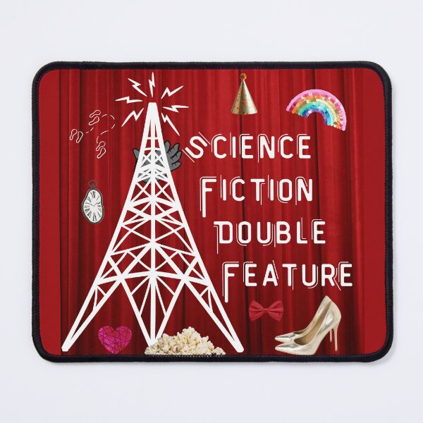 Item preview, Science Fiction Double Feature designed and sold by InkThinkArt.