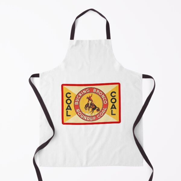 Item preview, Vintage Bucking Bronco Roundup Coal designed and sold by QuayTradingCo.