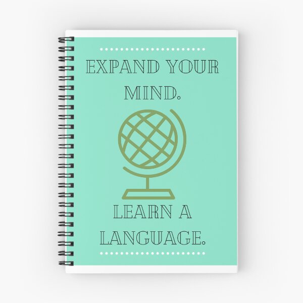 Item preview, Expand your Mind. Learn a Language. designed and sold by audihoyt.