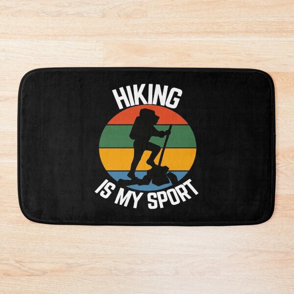 Item preview, Retro Sunset Hiker - Vintage Outdoor Mountaineer designed and sold by Creative Spark.