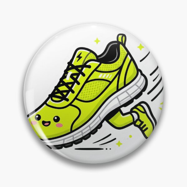 Item preview, Cute Running Shoe Die Cut Sticker Runner Gift Fitness Humor  designed and sold by Bmd4Fitness.