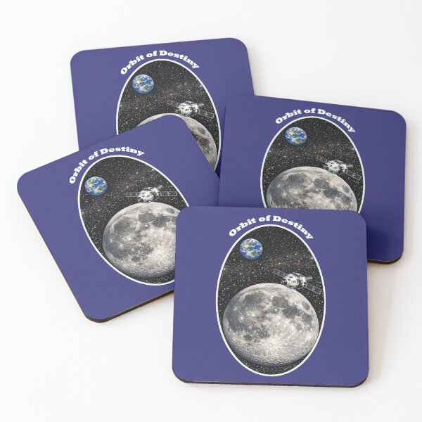 Item preview, Return to the Moon with Spaceship, Earth and Stars in the Background URM designed and sold by urmaddad.