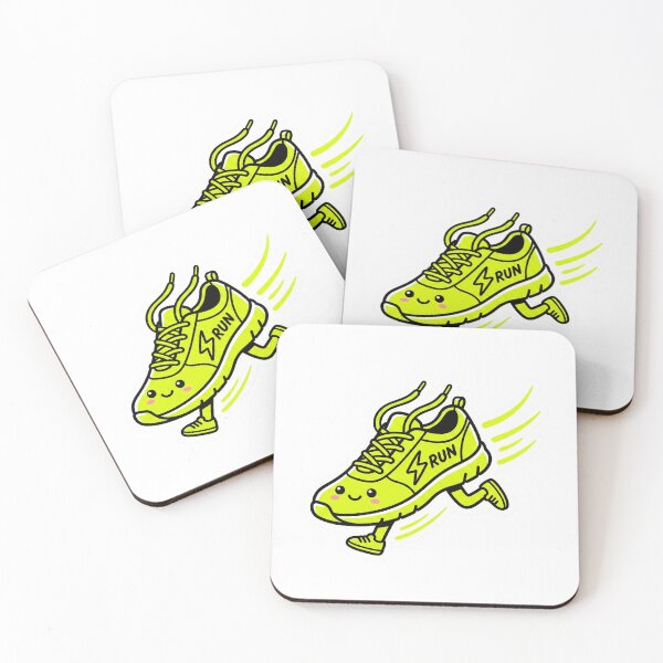 Item preview, Cute Running Shoe Die Cut Sticker Runner Gift Fitness Humor  designed and sold by Bmd4Fitness.