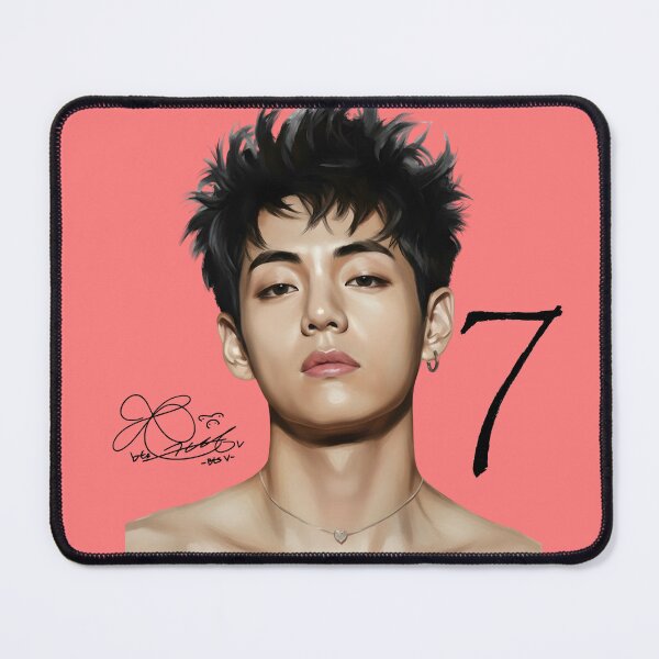Item preview, V BTS Arirang Tour Portrait Aesthetic K-Pop Digital Art designed and sold by JOSTH.