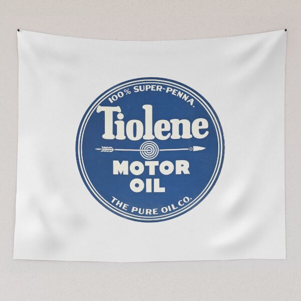Item preview, Vintage Tiolene Motor Oil designed and sold by QuayTradingCo.