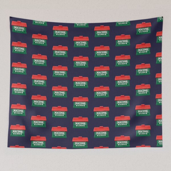 Item preview, Macomb Illinois designed and sold by Broken Antler Designs .