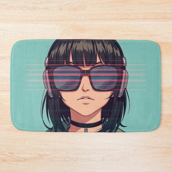 Item preview, Retro Vaporwave Gamer Glitch Portrait designed and sold by ThePixelArchive.