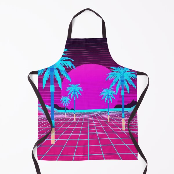 Item preview, Holographic Palm Desert Mirage Synthwave designed and sold by ThePixelArchive.