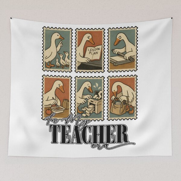 Item preview, In My Teacher Era Teacher Funny Silly Goose designed and sold by KitonicTees.