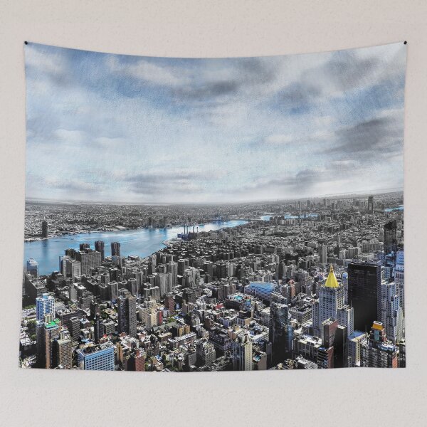 Item preview, New York City Rooftops East River designed and sold by Venturiart.