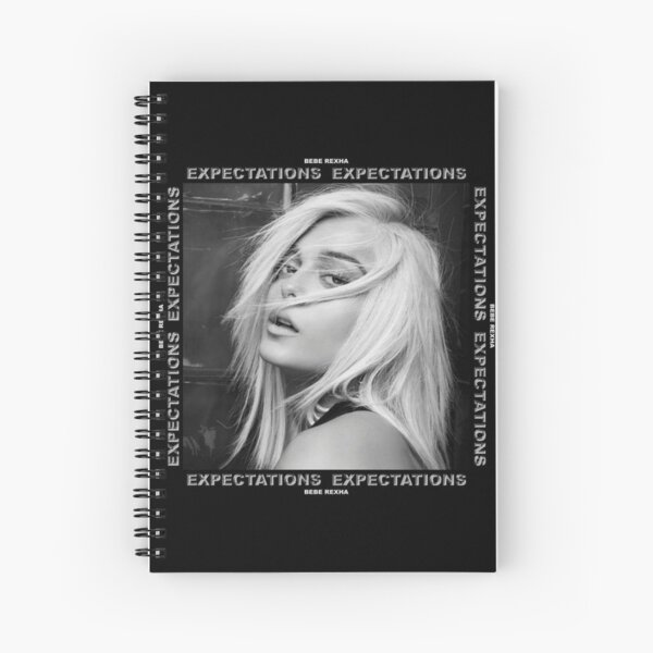 Bebe Rexha Expectations Spiral Notebook By Vcfc Redbubble