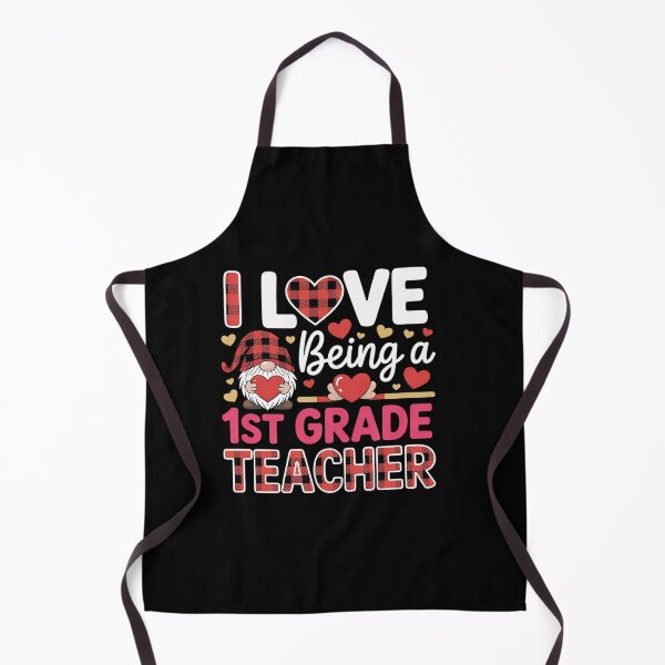 Item preview, I Love Being 1st grade Teacher hearts gnome Valentine's Day designed and sold by Rrettgison.