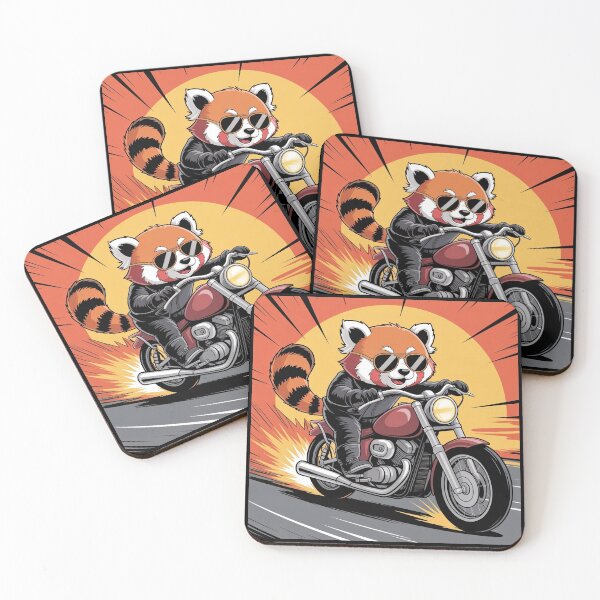 Item preview, Sunset Red! Red for Red Rider Panda designed and sold by SugorePanda.