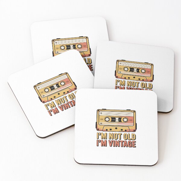 Item preview, Vintage Cassette Tape Retro Design – I'm Not Old I'm Vintage Funny 80s 90s Aesthetic Gift designed and sold by Timegraf.