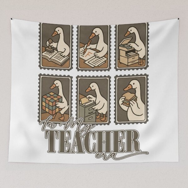 Item preview, In My Teacher Era Teacher Funny Silly Goose designed and sold by KitonicTees.