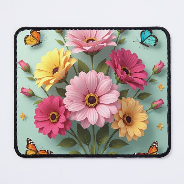Item preview, Summer Serenade in Blush and Sky designed and sold by Jlbcartgallery.